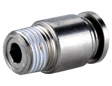 BPOC-Hexagon socket head metal male connector