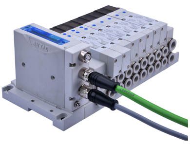 6D/6DW Series Integrated solenoidvalve (5/2,5/3 way)-with communication module